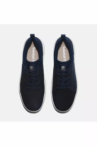 Maple Grove Cuir Ox Hommes Baskets Bleu Marine 