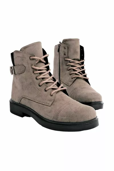 Herren Schnürstiefel mit Schnalle VISION