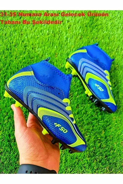 Mesi Speedflow 'el Retorno' Garçons Cou Cheville Plat Astroturf Football Sneakers
