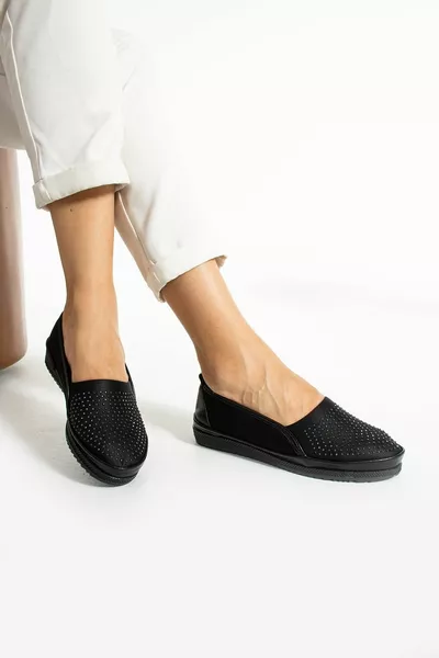 المرأة عارضة الموسمية لينة وحيد مريحة كاملة العظام المطاطية الحجر الباليه الشقق