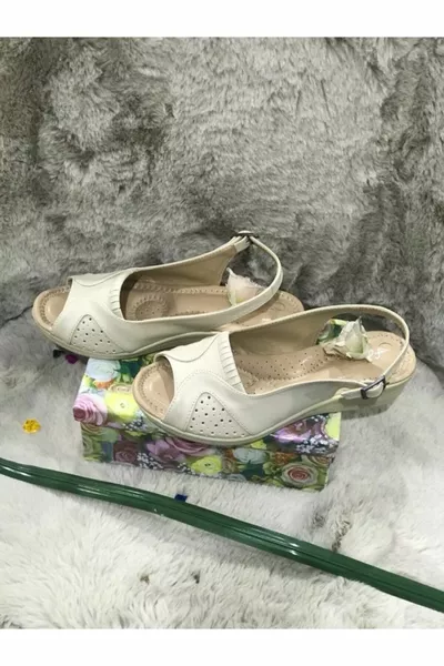 المرأة لون العظام فتح الظهر أحذية العظام وحيد