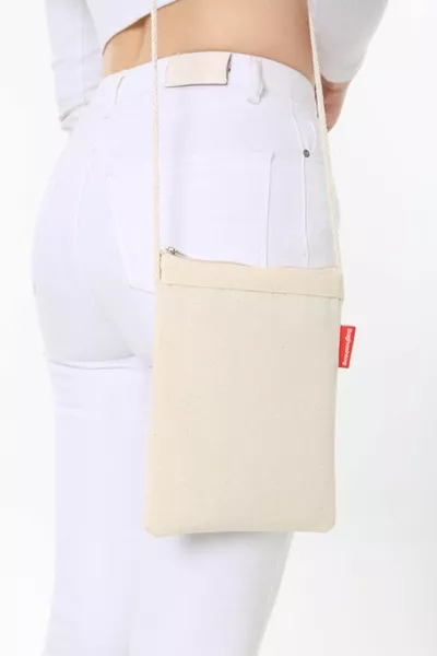 Чанта с кръстосана връв портфейл с цип