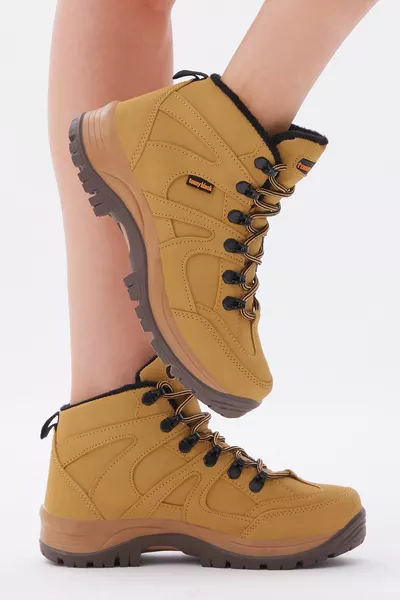 Унисекс верблюжьи треккинговые ботинки rts