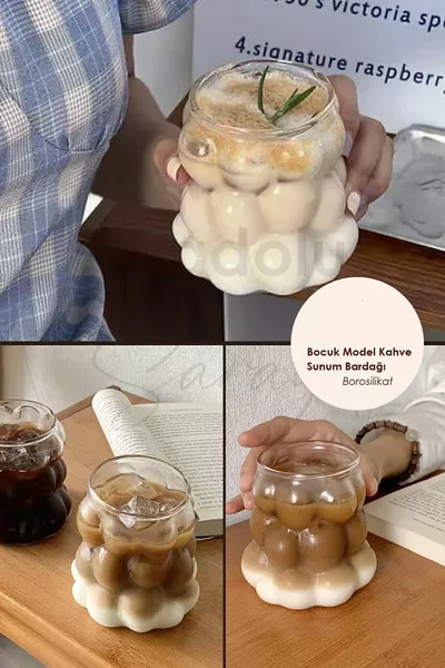 كوب على شكل حبة البورسليكات مقاوم للحرارة | فنجان قهوة وفنجان | كأس البورسليكات