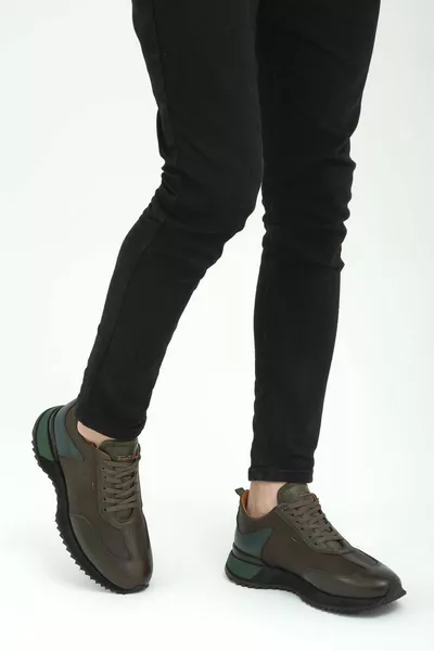 Herren Echtleder Turnschuhe & Turnschuhe   Erk Ayk /