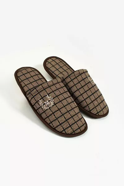 Confezione da 3 pantofole da casa da uomo-Pantofole per gli ospiti-Pantofole per pacchetto dote-Pantofole da sposo-Pantofole da balcone