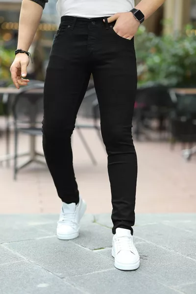 MEN'S SLIM FIT LYCRA DENIM JEANS JEANS JEANS