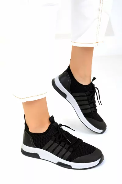 Siyah Kadın Sneaker 