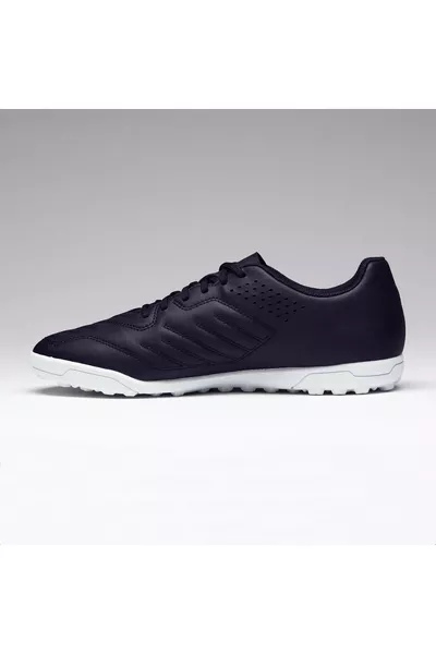 Chaussures de football en salle/adulte Kipsta - Noir - Agility  Turf