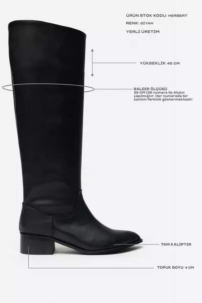 حذاء نسائي أسود مطفي بأصابع مدببة وكعب قصير