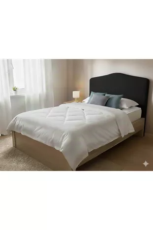 HOES VOOR TWEEPERSOONS ONDERBOKS EN HOOFDSTEUN VAN KWALITATIEVE ELASTISCHE STOF CM HOES