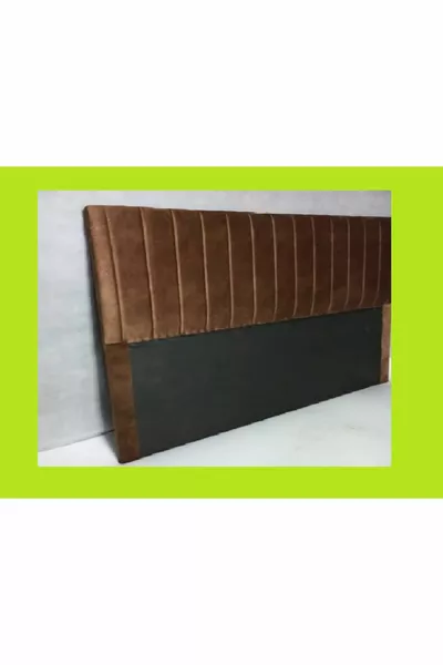 TUANA سرير قاعدة لوح الرأس بني