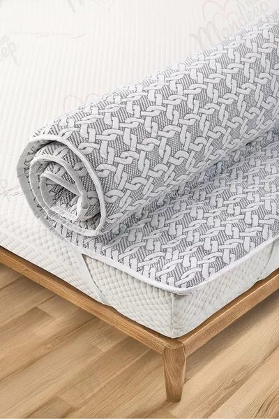 Materasso Ortopedico Capitano | Sopramaterasso Morbido e Confortevole con Supporto per Schiena e Vita