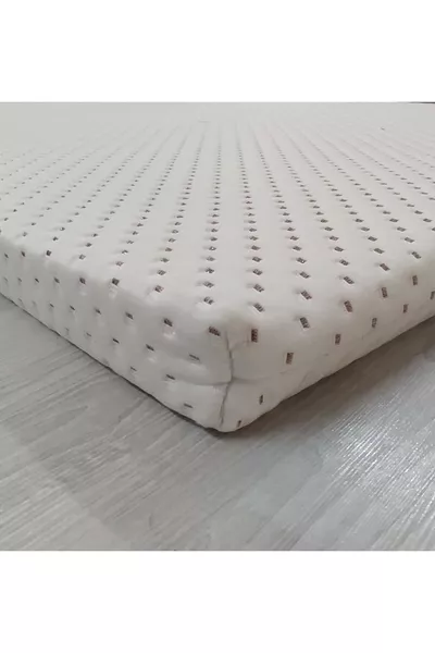 Coprimaterasso Ortopedico Viscoelastic con Protezione, Materasso e Coprimaterasso con Angoli Elasticizzati e Cerniera 5 cm