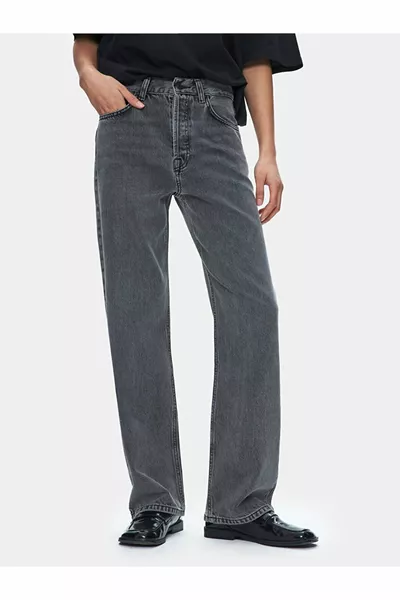 Jean taille haute Vanetta à jambes droites