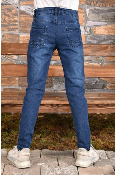 Boys' Stretch Denim Jeans Blue