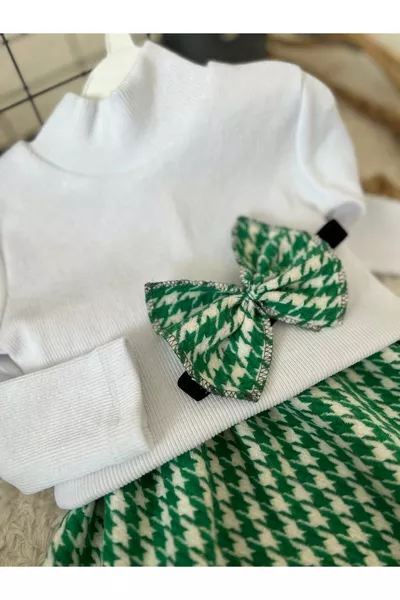 Baby Kinder Unfallrock Bluse Bandana Set