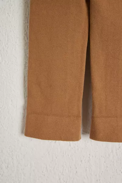 Cotton Kids Leggings Brown