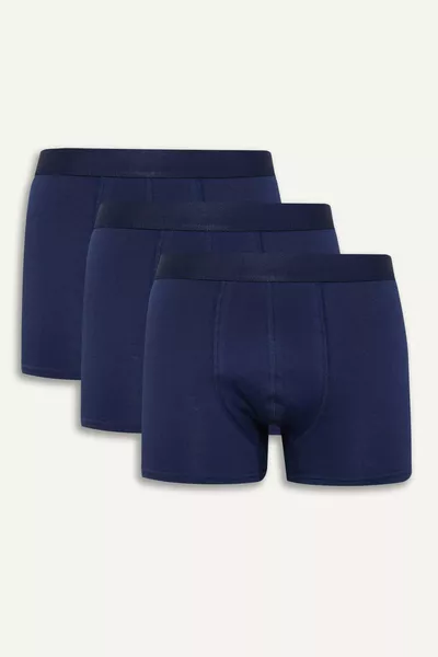 Boxer Homme Regular Fit Basique Uni Lot de 3 WN