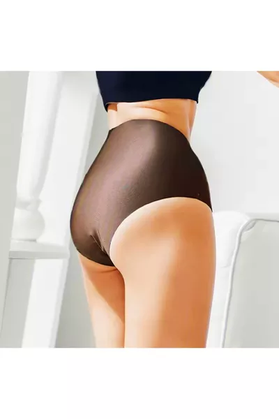 5er-Pack Extra Hohe Taille Laser Cut / Nahtlos Extra Dehnbar Unsichtbarer Slip