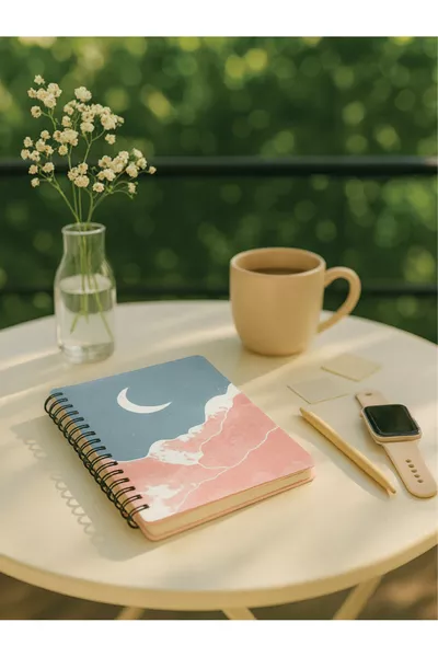 دفتر - جورنال نقطي | نقطي |  | حلزون فولاذي |  صفحة | غلاف كرتوني صلب