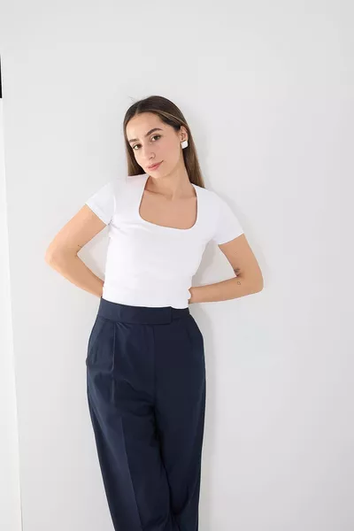 Kısa Kollu Basic T-shirt