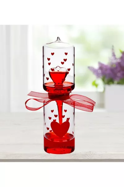 Уред за измерване на любовта с топлина на ръката Стъклен купол Тест за любов, който измерва силата на вашата любов