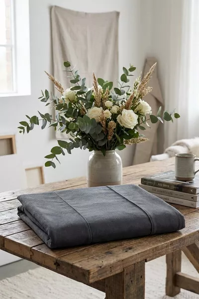 Başlık Kılıfı, Lavinya Yatak Başlık Kılıfı Antrasit