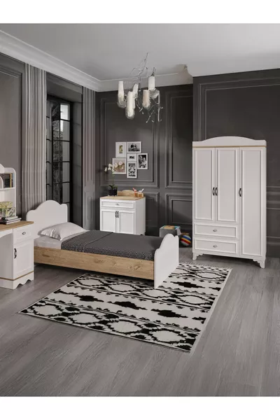 % MDF Alessa Youth Room Oak  cm