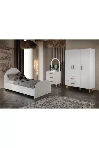 Ensemble de chambre d'enfant Bohème entièrement en MDF