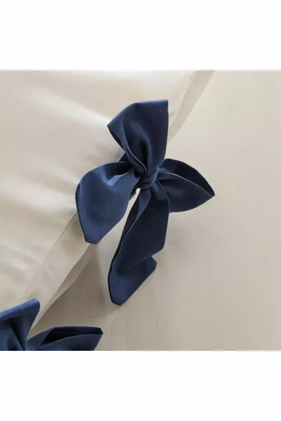 Home Melanie% Комплект от 2 калъфа за възглавници, синьо