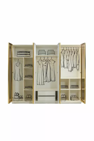 طقم غرفة نوم جولدن