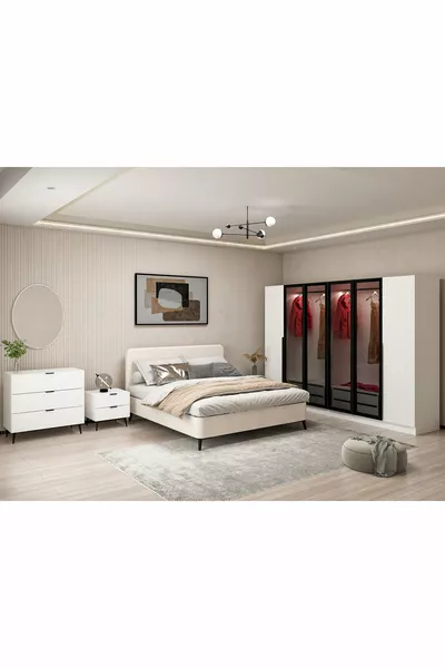 Plus Yatak Odası Takımı - Beyaz