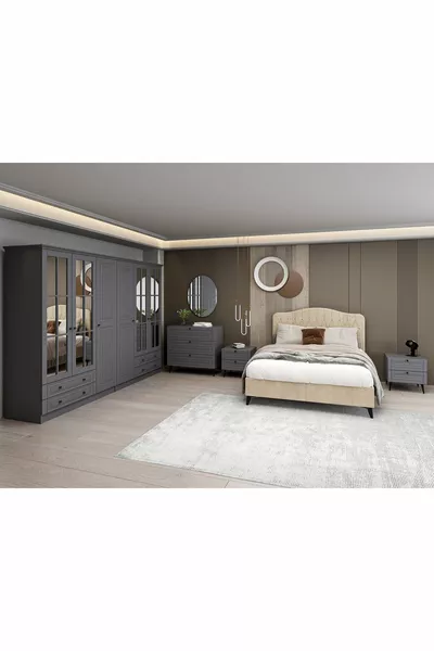 Lente Slaapkamer Set - Antraciet