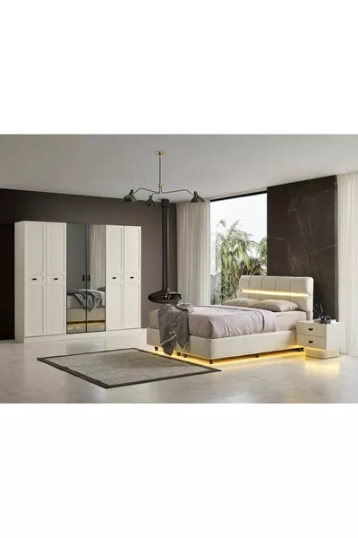 طقم غرفة نوم تالين من MDF