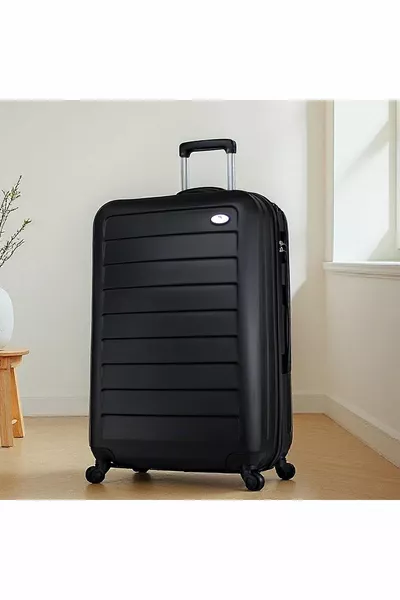 حقيبة سفر كبيرة روبي أبس سوداء