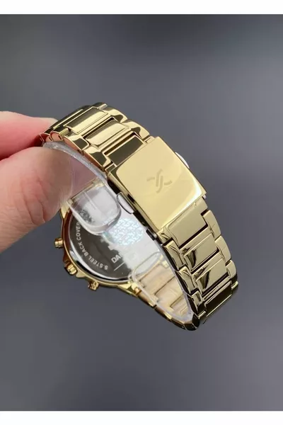 Montre Femme Bracelet Or Étanche 3 ATM