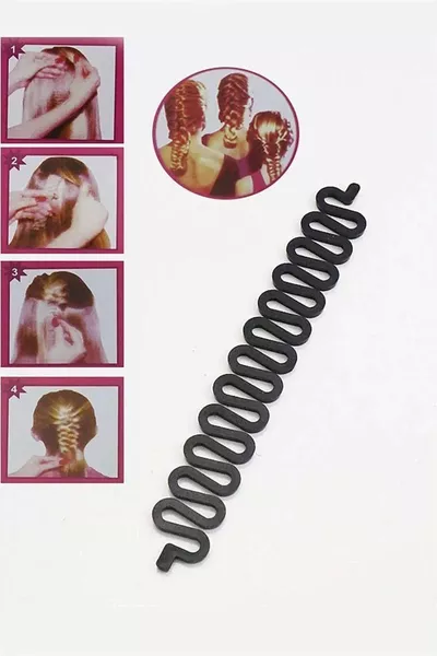 Hair Braiding Tool Easy Hair Gathering Braiding Easy Hair Gathering Braid Making Clip Hair Styling