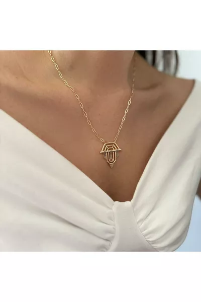 Collana Leyla in acciaio