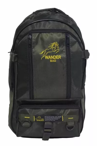 حقيبة ظهر نصف جبلية بدون غطاء  لتر قماش مقاوم للماء للجنسين للتجوال