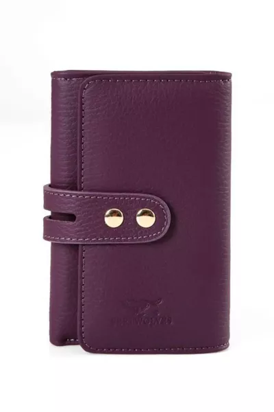 Hakiki Deri Gold Detaylı Kadın Kartlık Ve Cüzdan