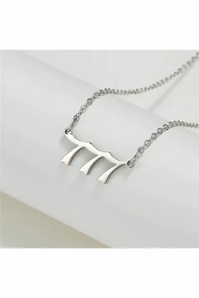 Engelzahl Glückshalskette