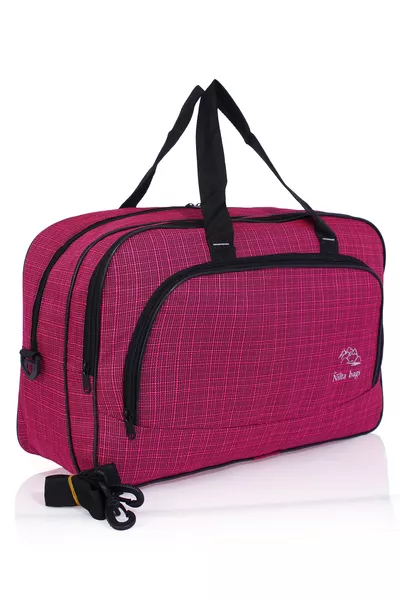  Serviette en tissu unisexe Sac de cabine pour valise de voyage, vacances, sport, hôpital avec plusieurs compartiments, sac à main et à épaule