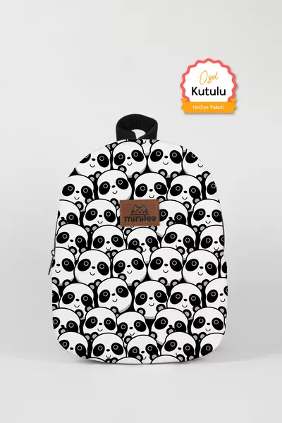 Zainetto per bambini Neşeli Pandalar 0-8 anni - Asilo, Scuola Materna