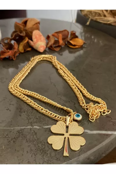 Dames originele vergulde ketting met factuur, gegarandeerd kleurvast, inclusief cadeauverpakking