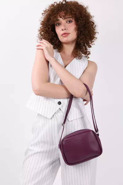 Women's Mini Urban Crossbody Bag with Zipper, Adjustable Strap – Hand, Arm, and Shoulder Bag