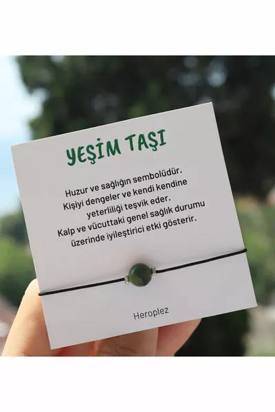 Jade Stone (Healing Stone) Natural Stone Bracelet