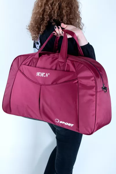  Unisex Seyahat&spor El Valizi Bordo