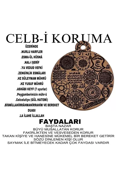 Celb-i Koruma Kupferkette