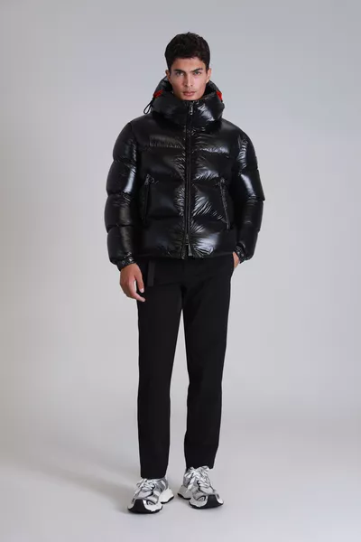 Мужская куртка Jadon из гусиного пуха, черная